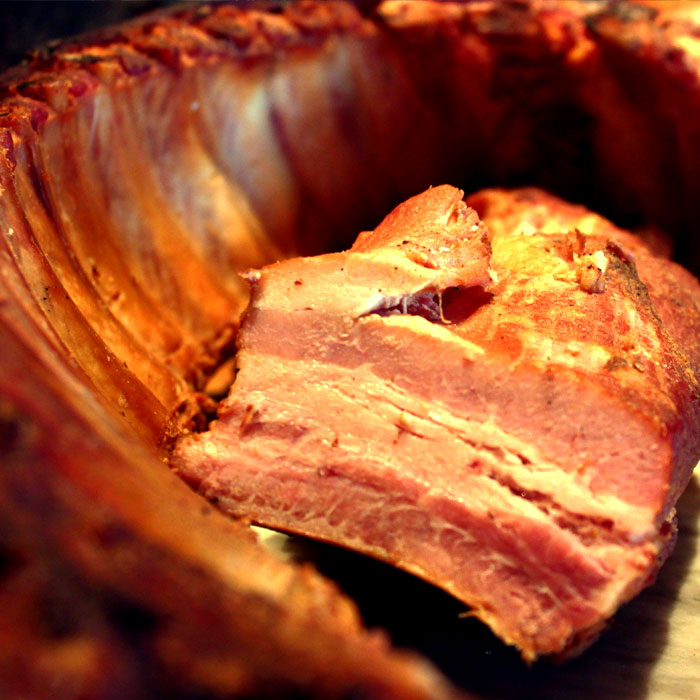 costillar ahumado